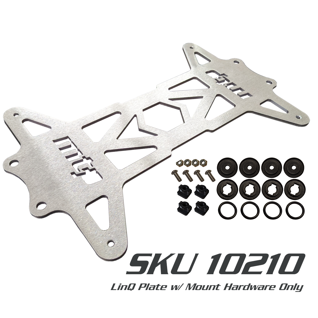 MTNTK Gen2 LinQ Adapter Plate NATURAL ALUMINUM – MTNTK PERFORMANCE LLC
