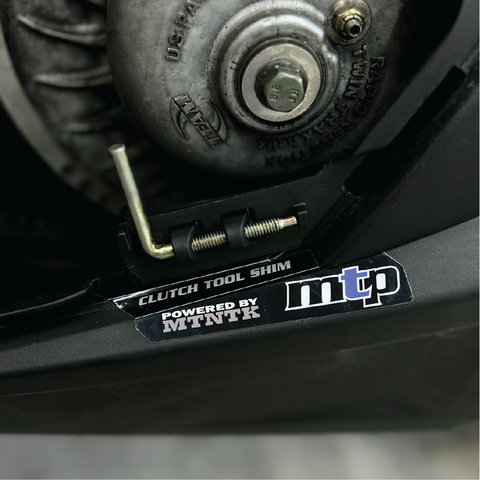 CLUTCH TOOL SHIM STICKER