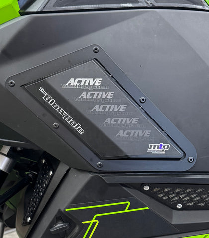 ARCTIC CAT CATALYST BLOW HOLE- BLACK